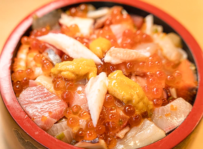 大人気のばらちらし